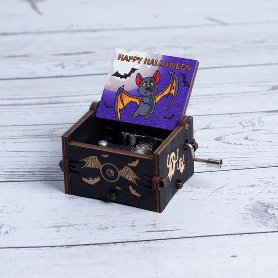 Nightmare Before Christmas Music Box: Halloween Decor, Silent Night