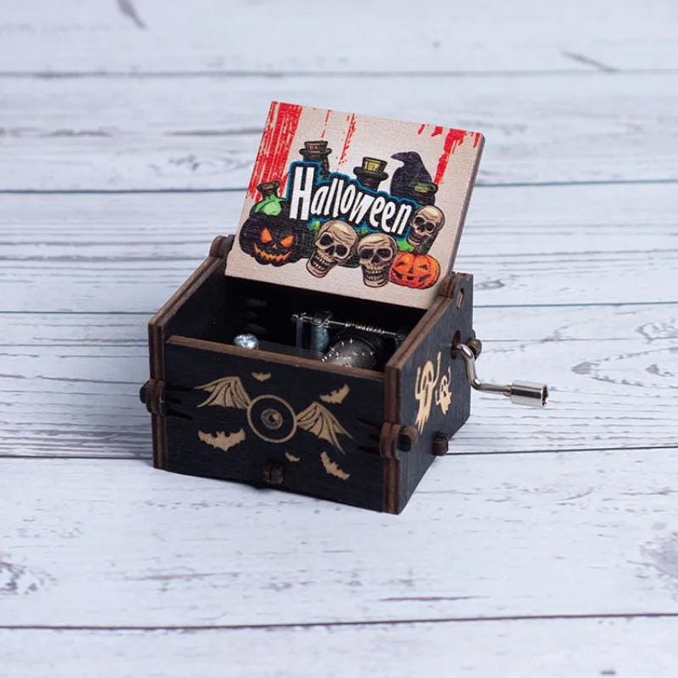 Nightmare Before Christmas Music Box: Halloween Decor, Silent Night