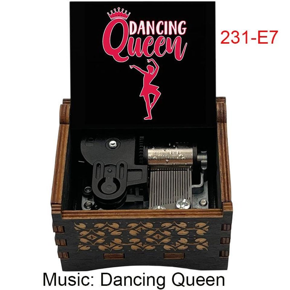 dancin kween Music Box by Appa - Birch Wood Classic Song