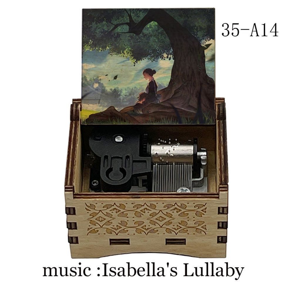 Isabella's Lullaby Music Box: Promise Neverland, Birch Wood