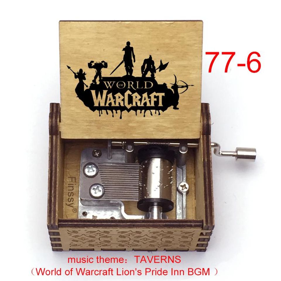 Nice Gift Ideas Hand Cranked or Wind Up Warcraft Tavern Music Box