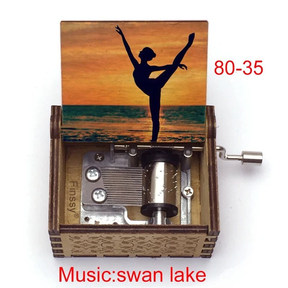 Nice Gift and Souvenir Ideas Swan Lake Ballet Dancing Music Box