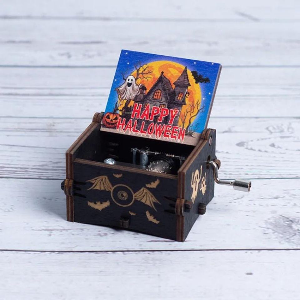 Nightmare Before Christmas Music Box: Halloween Decor, Silent Night