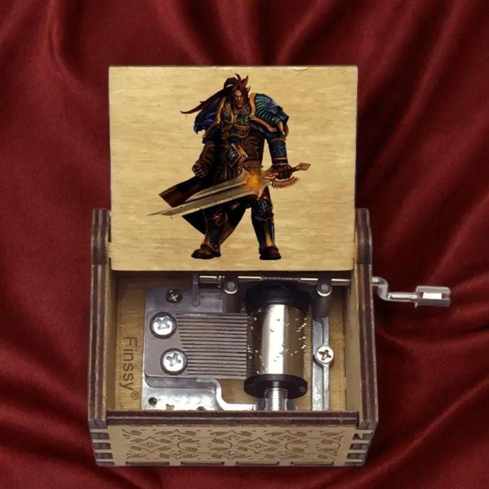 Nice Gift Ideas Hand Cranked or Wind Up Warcraft Tavern Music Box