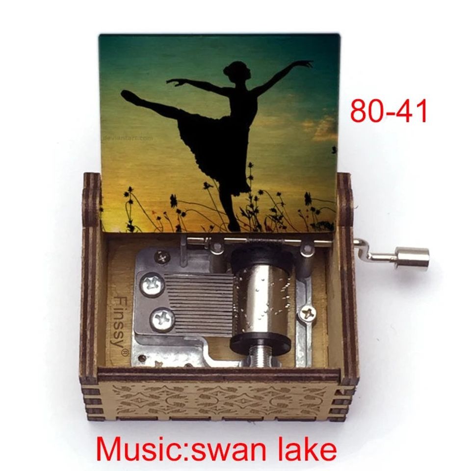 Nice Gift and Souvenir Ideas Swan Lake Ballet Dancing Music Box