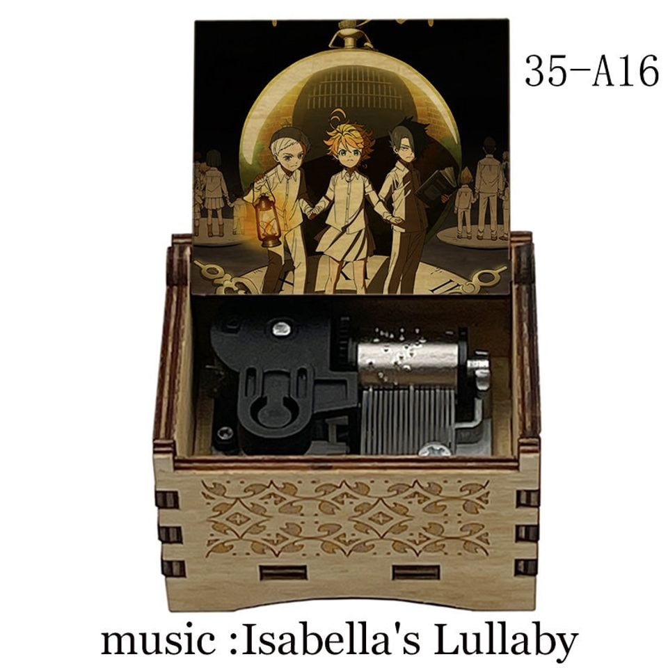 Isabella's Lullaby Music Box: Promise Neverland, Birch Wood