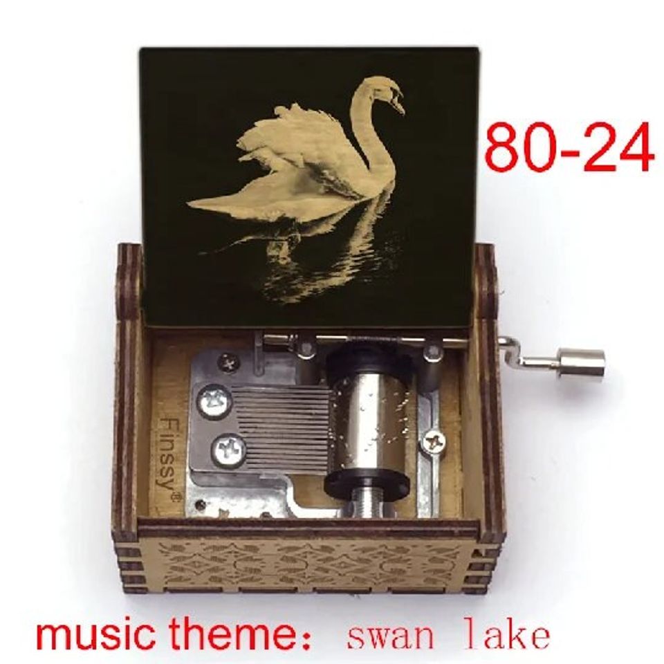 Nice Gift and Souvenir Ideas Swan Lake Ballet Dancing Music Box