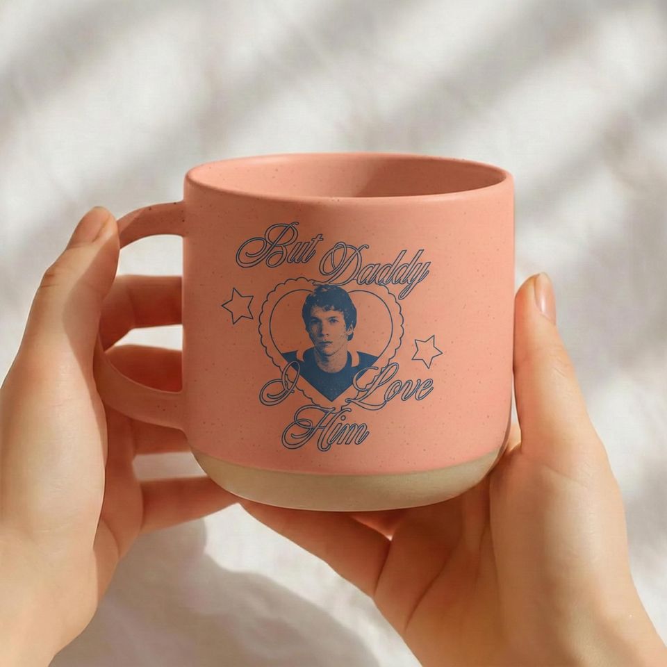 But Daddy I Love Him Pottery Mug, Connor Rozanov Rivalry Mug,  Booktok Romance Decor, Heated Rivalry Coffee Mug