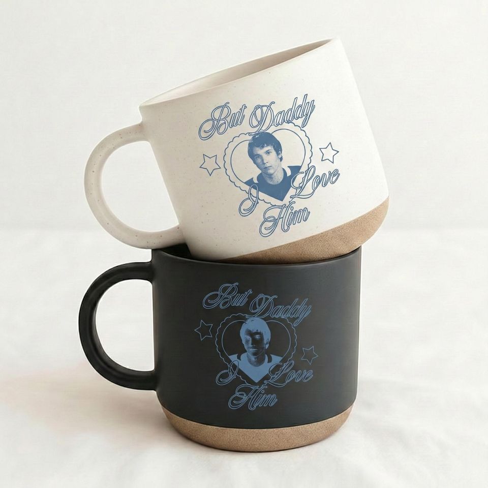 But Daddy I Love Him Pottery Mug, Connor Rozanov Rivalry Mug,  Booktok Romance Decor, Heated Rivalry Coffee Mug