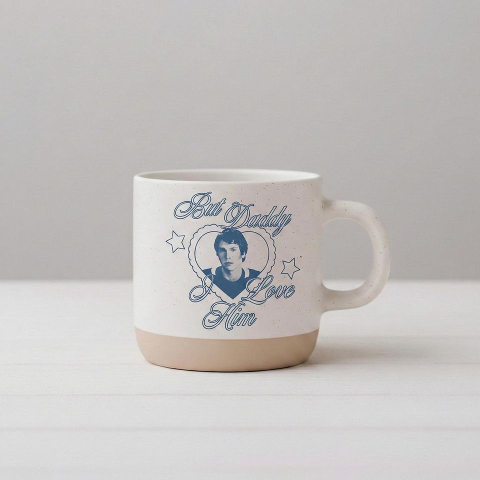But Daddy I Love Him Pottery Mug, Connor Rozanov Rivalry Mug,  Booktok Romance Decor, Heated Rivalry Coffee Mug
