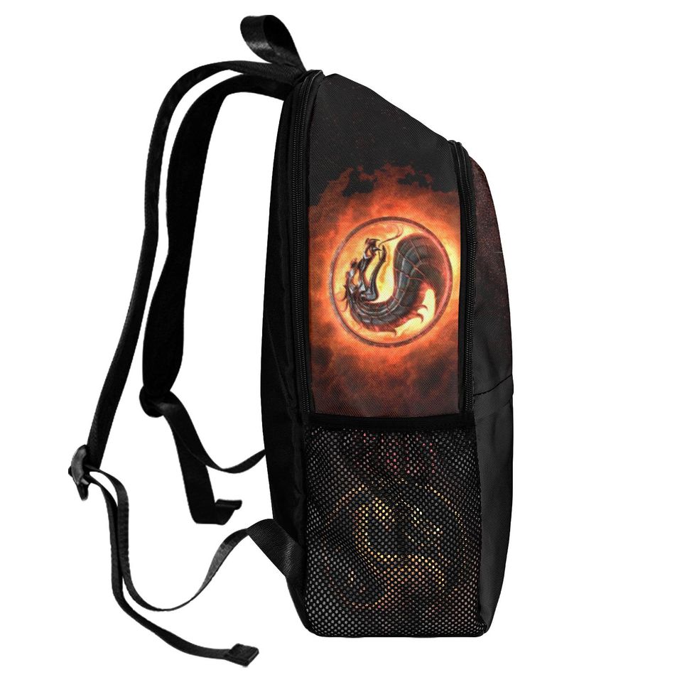Mortal Kombat 1995 Movie Art Backpack - Choose Your Destiny!