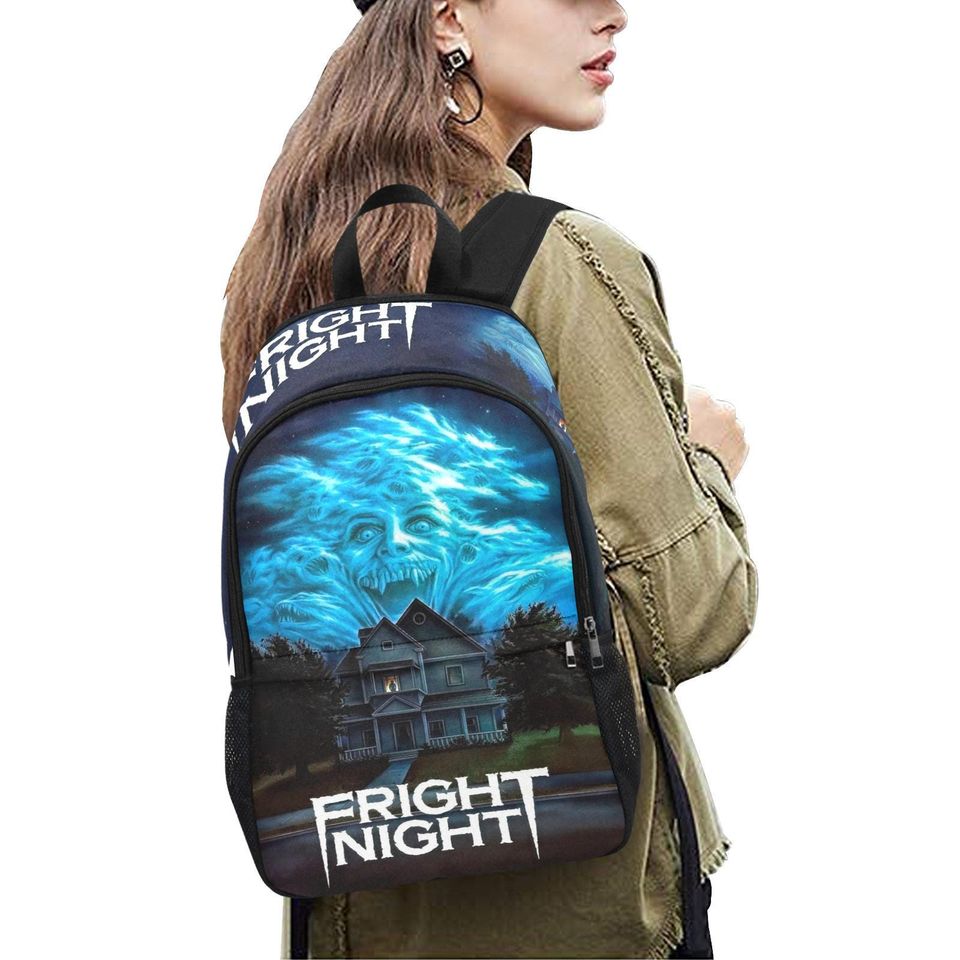 Fright Night 1985 Movie Art Backpack - Retro Style