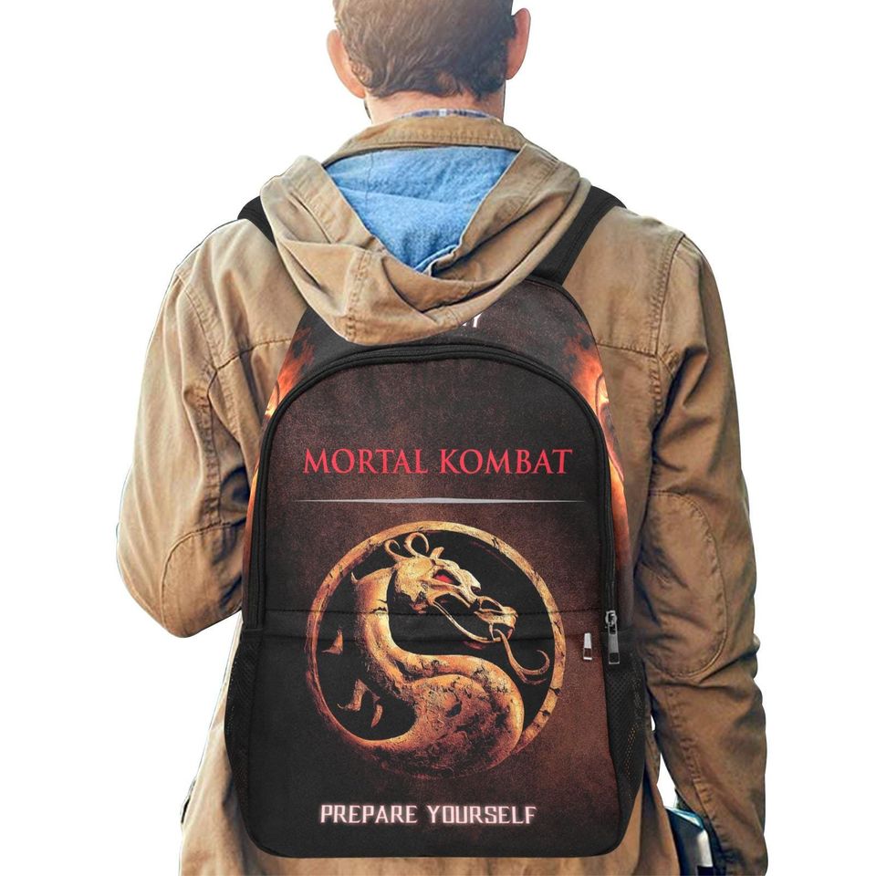 Mortal Kombat 1995 Movie Art Backpack - Choose Your Destiny!