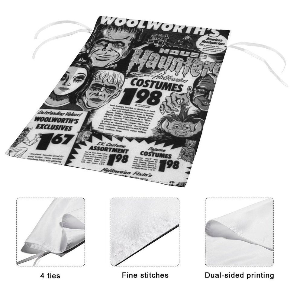 Woolworth's Halloween Garden Flag | Spooky Outdoor Decor