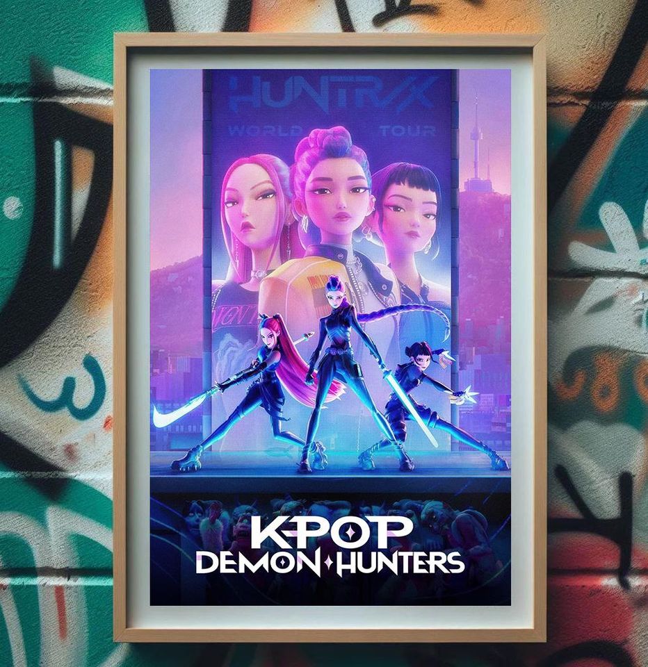 K-POP Demon Hunters Premium Matte Vertical Poster