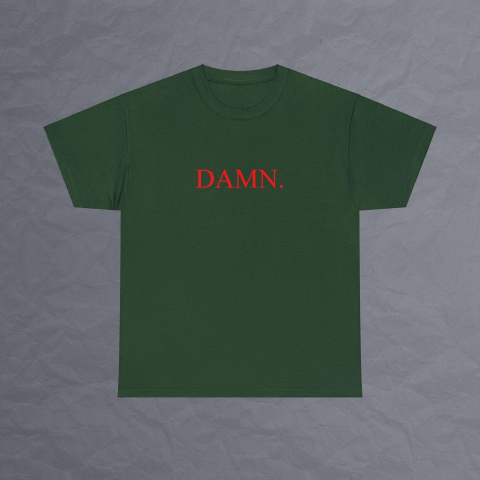 Kendrick Lamar DAMN Mr Morale Double Sided T Shirt