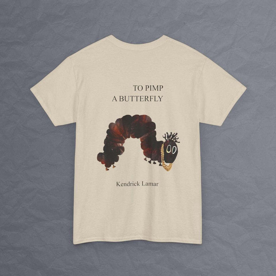 Kendrick Lamar Limited To Pimp a Butterfly Double Sided T Shirt