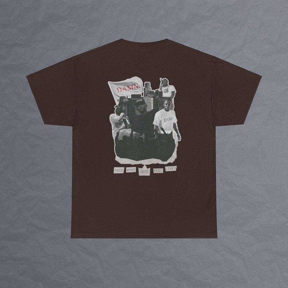 Kendrick Lamar DAMN Mr Morale Double Sided T Shirt