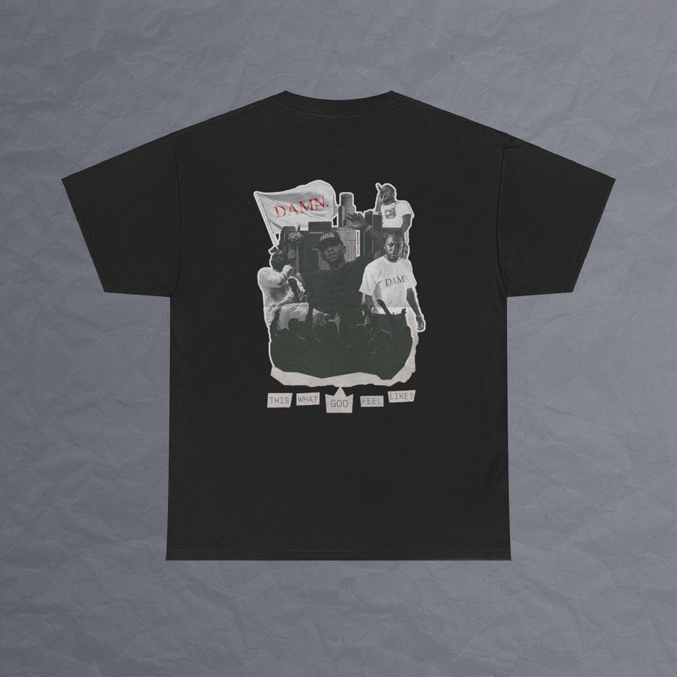 Kendrick Lamar DAMN Mr Morale Double Sided T Shirt