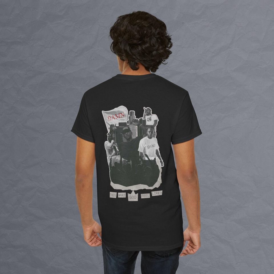 Kendrick Lamar DAMN Mr Morale Double Sided T Shirt