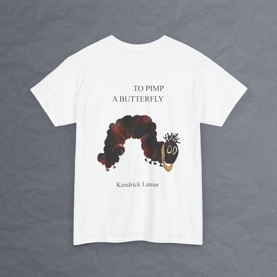 Kendrick Lamar Limited To Pimp a Butterfly Double Sided T Shirt