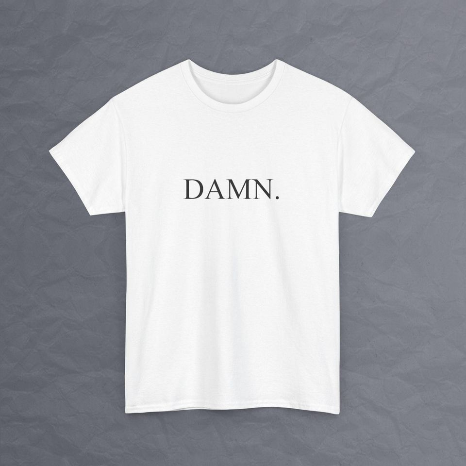 Kendrick Lamar  Kendrick Graphic  DAMN Double Sided T Shirt