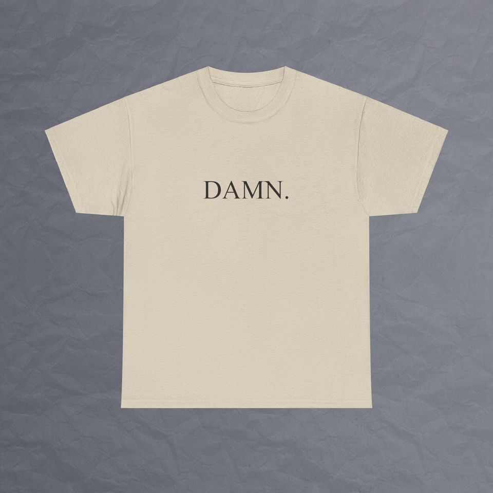 Kendrick Lamar  Kendrick Graphic  DAMN Double Sided T Shirt