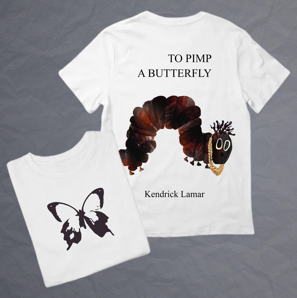 Kendrick Lamar Limited To Pimp a Butterfly Double Sided T Shirt