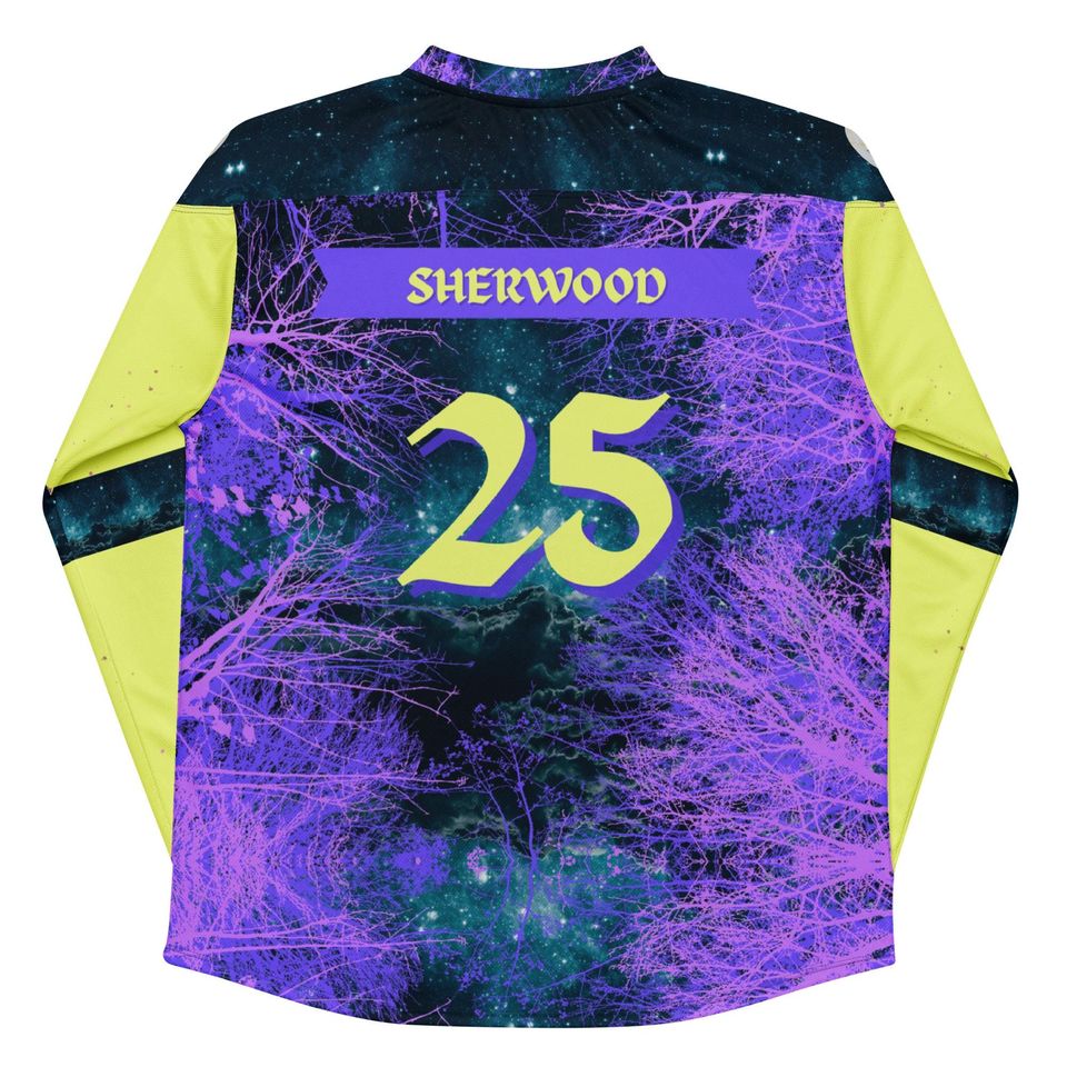 Electric Forest Lightweight Hockey Jersey Custom Name and Number