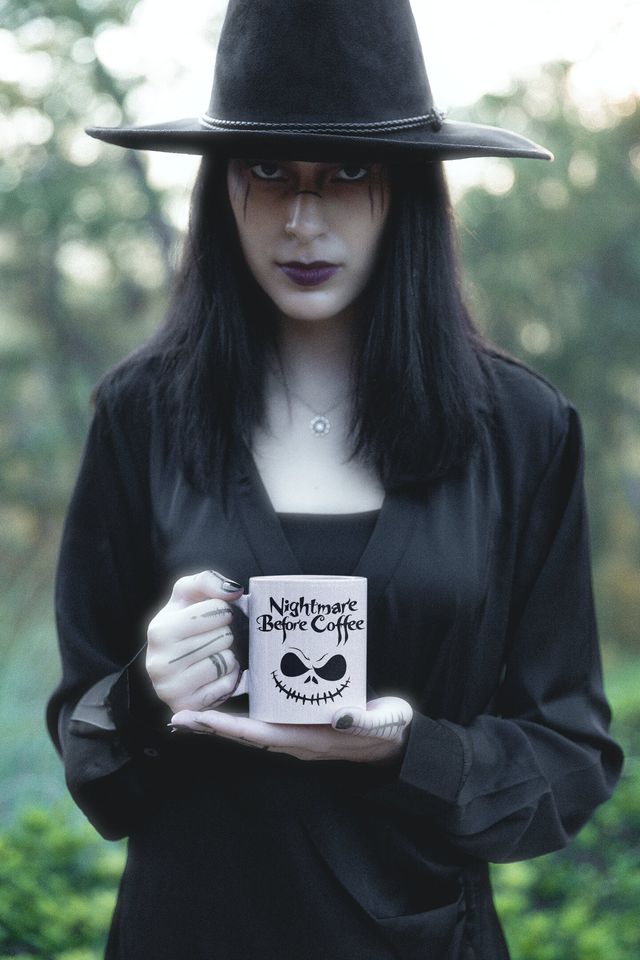 Nightmare Before Coffee Jack Skellington Mug, Nightmare Before Christmas Gift Cup, Coffee Lovers Spooky Gift Mug