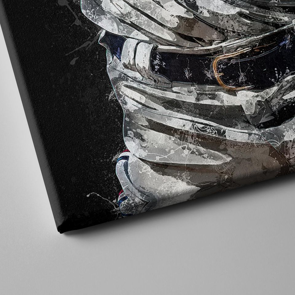 Max Scherzer Print - Texas Rangers Wall Art, Decor for Home & Man Cave, Baseball Gift