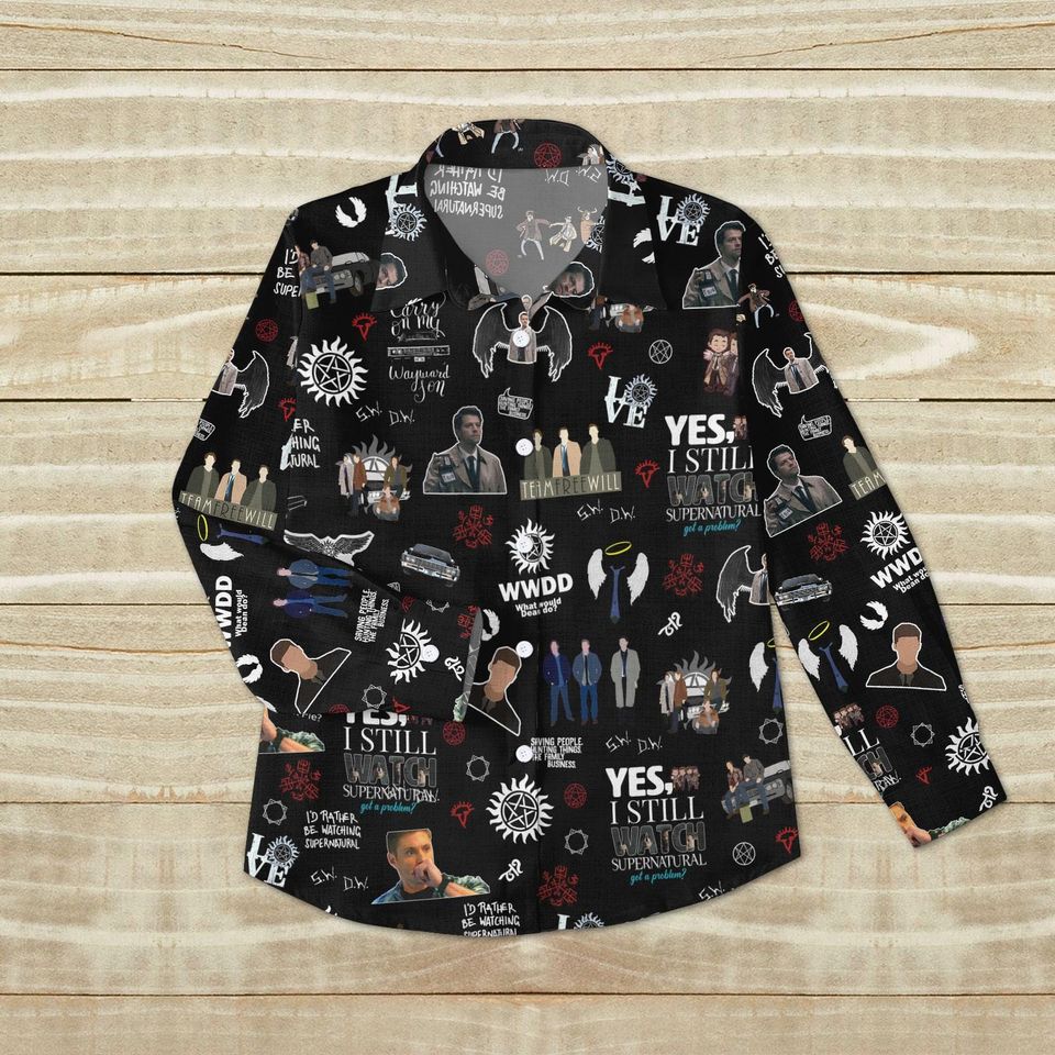 Supernatural Shirt, Winchester Brothers Women's Blouse, Mother's Day Gift