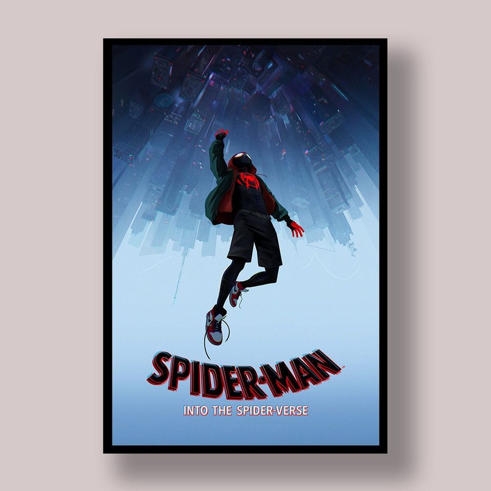 Spider Man Poster, Spider Man Print, Movie Poster
