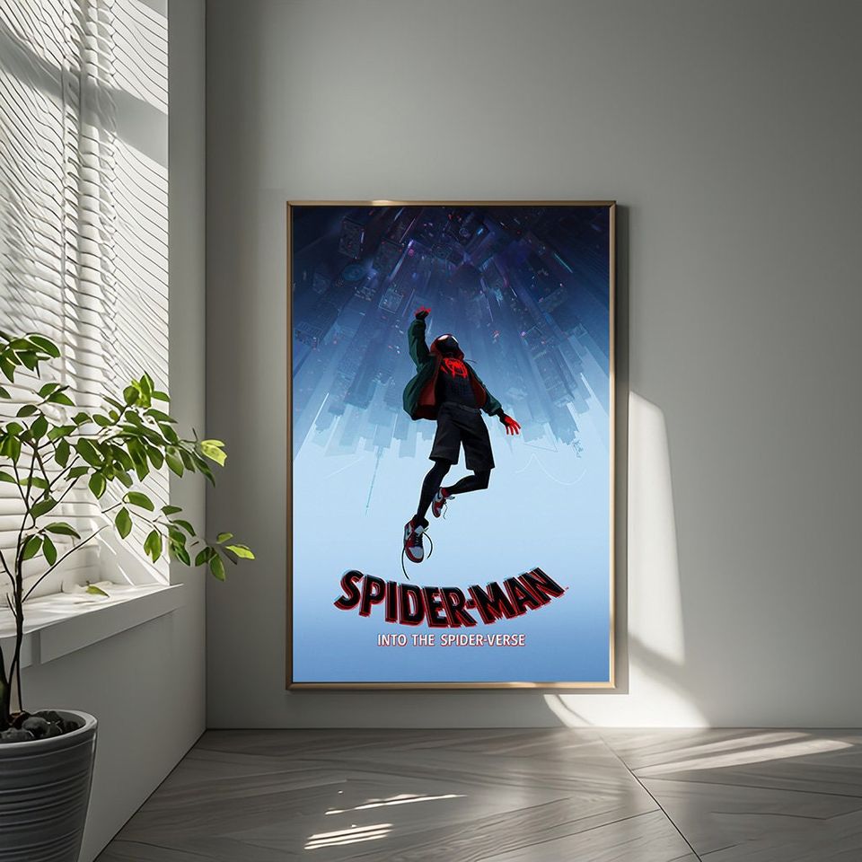 Spider Man Poster, Spider Man Print, Movie Poster