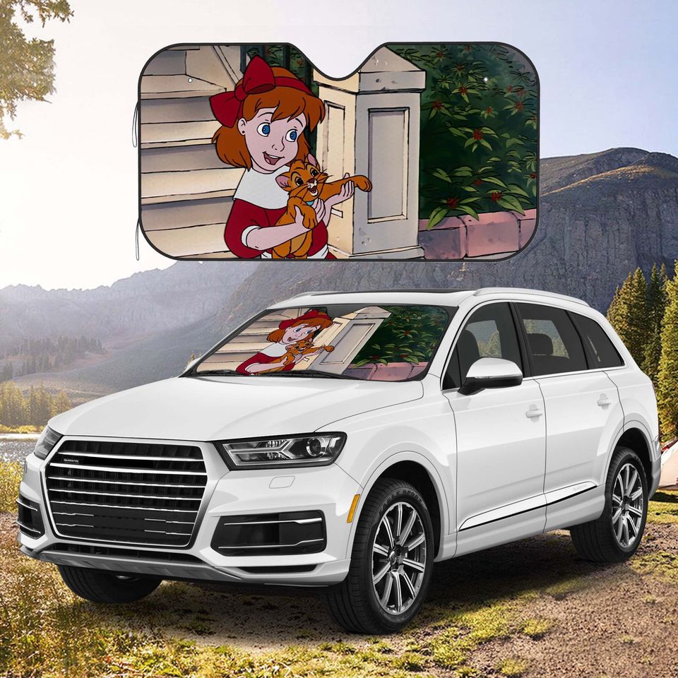 Oliver & Company Car Windshield Sun Visor Custom Cute