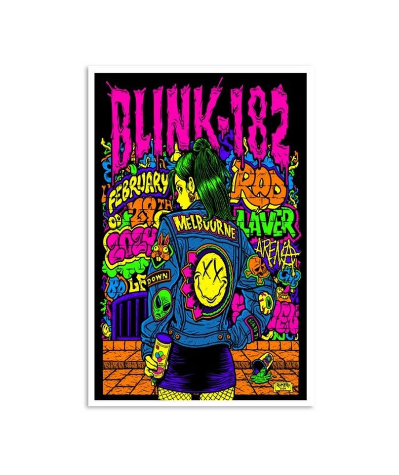 B182 Rod Laver Arena Melbourne Poster