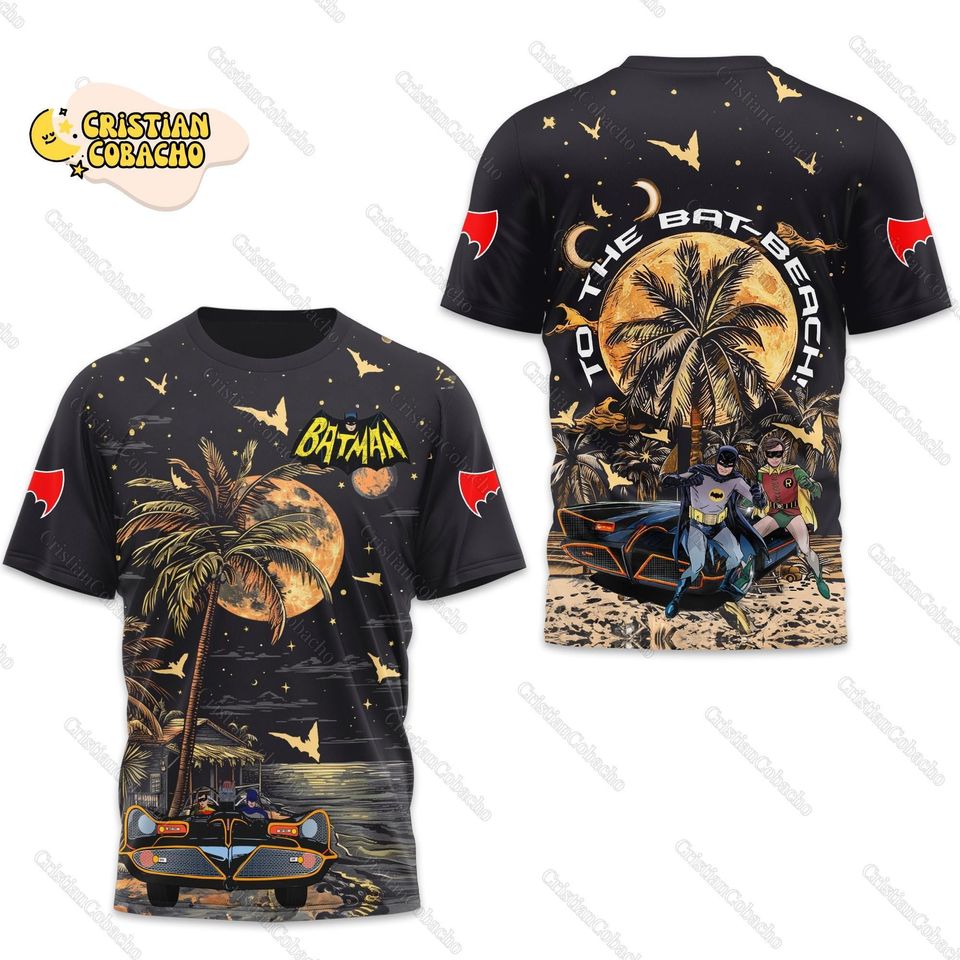 Marvel SuperheroesCustome Halloween Cosplay 3D Shirt, Customize Bat Hoodie