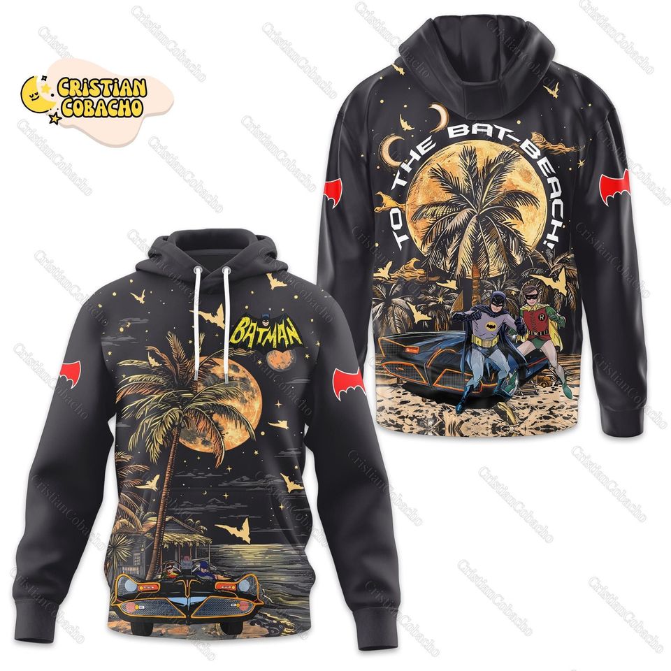 Marvel SuperheroesCustome Halloween Cosplay 3D Shirt, Customize Bat Hoodie