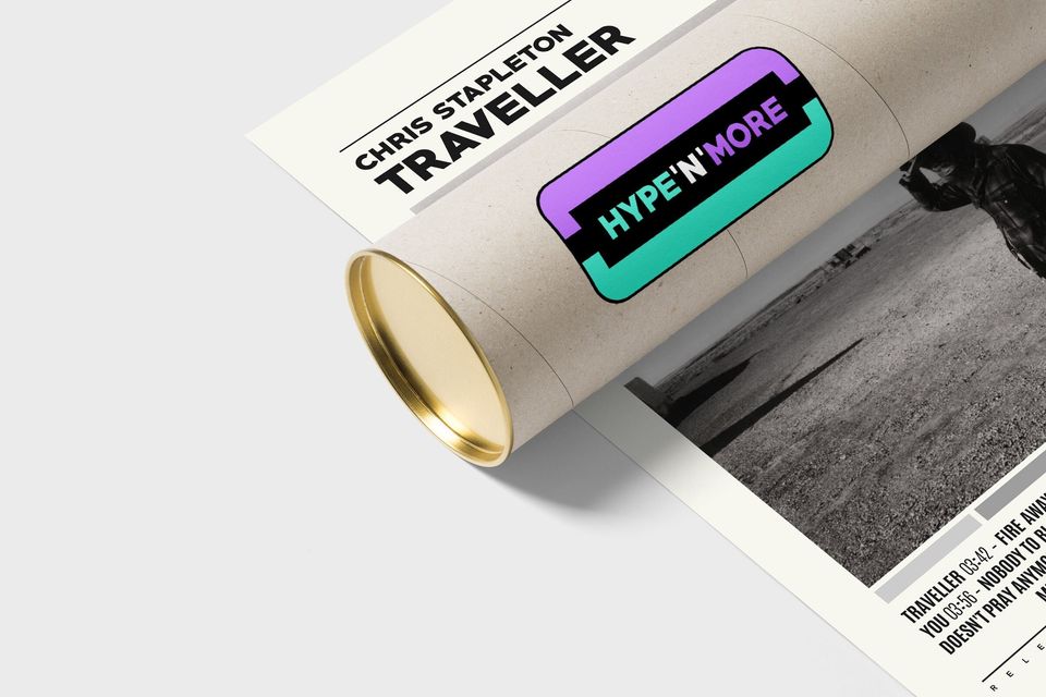 Chris Stapleton Posters, Traveller Poster
