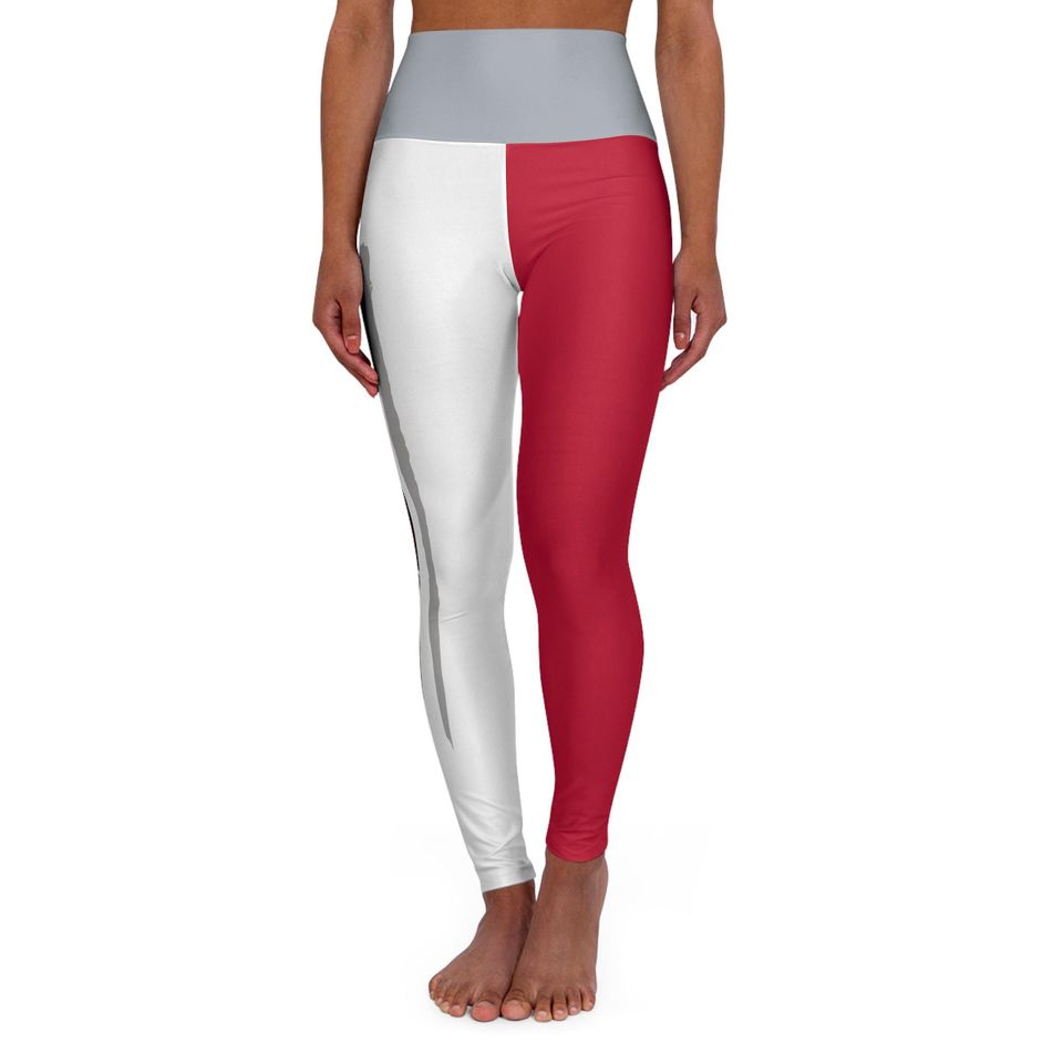 Ohio State Themed Yoga Leggings