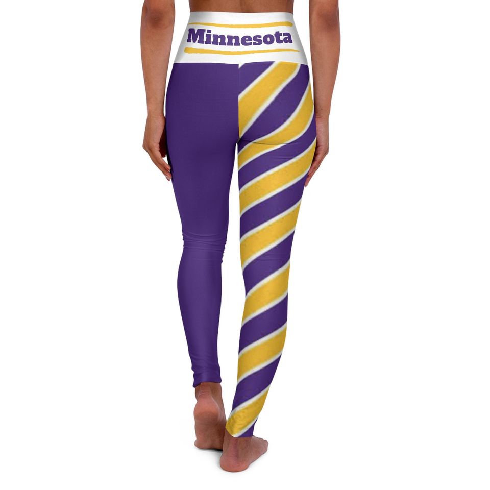 Minnesota Football Themed   Yoga Leggings