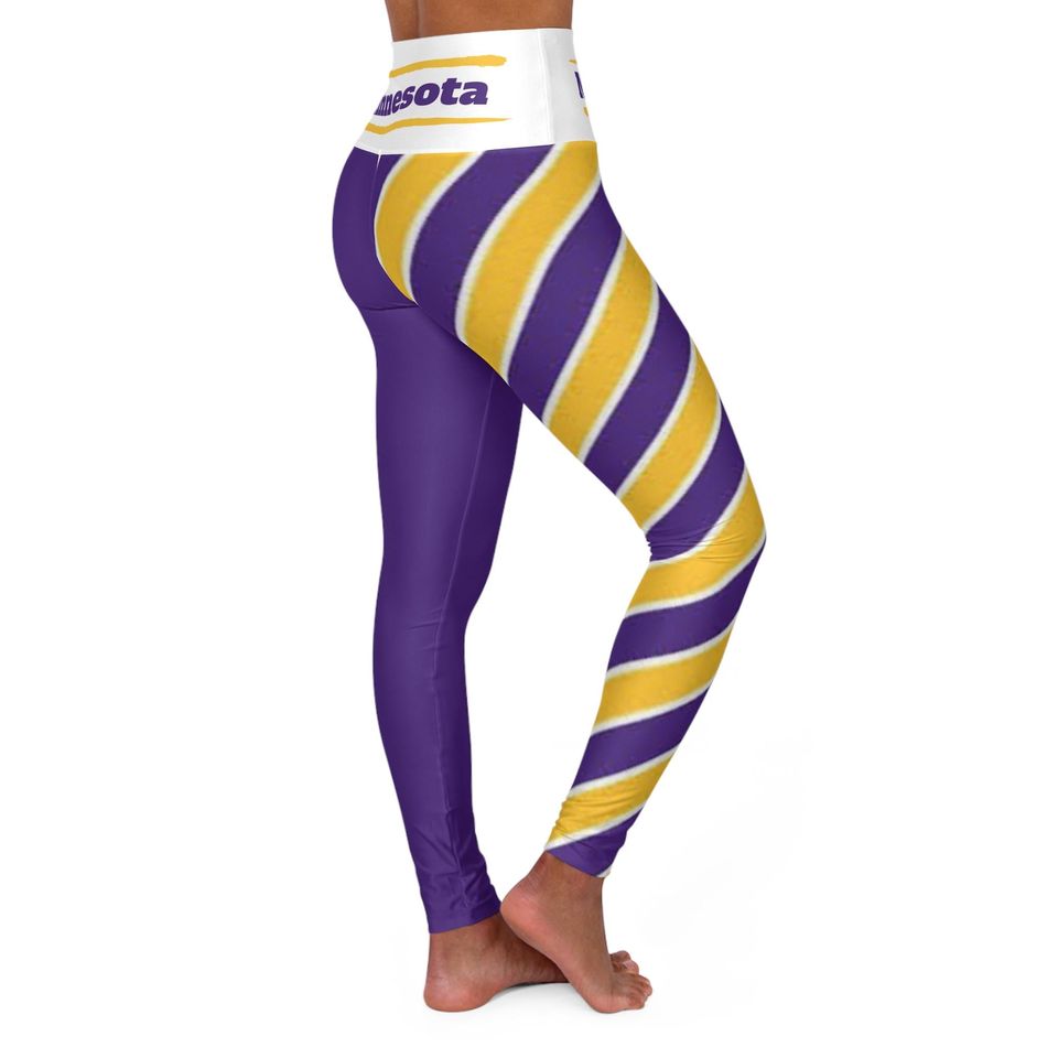 Minnesota Football Themed   Yoga Leggings