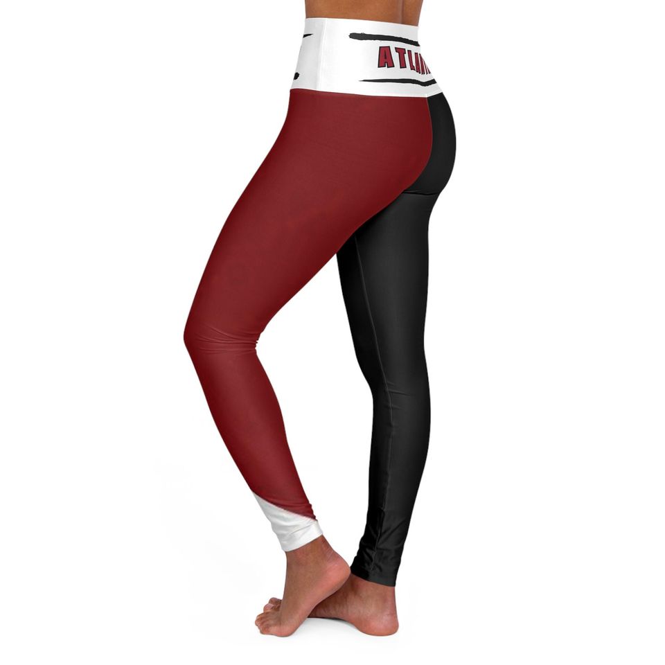 Atlanta Football Themed Yoga Leggings