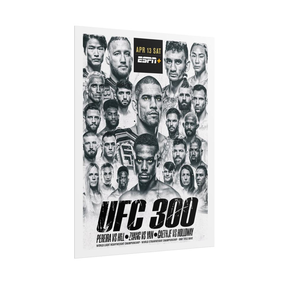 UFC 300 Poster