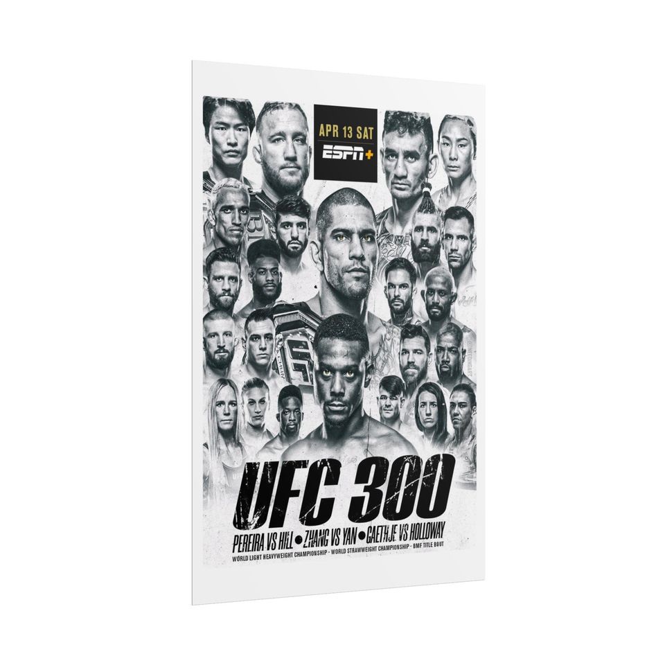 UFC 300 Poster
