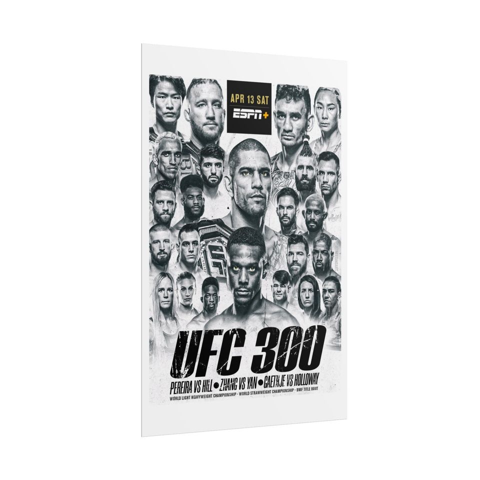 UFC 300 Poster