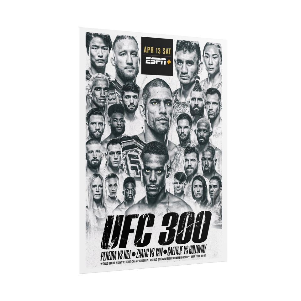 UFC 300 Poster