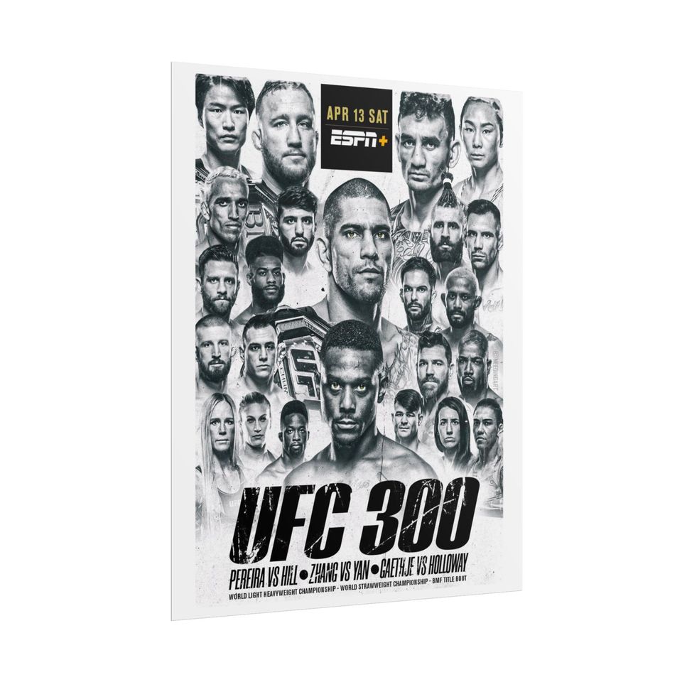 UFC 300 Poster