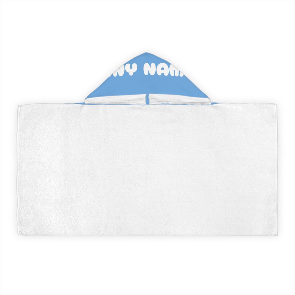 BlueyDad Summer Hooded Towel
