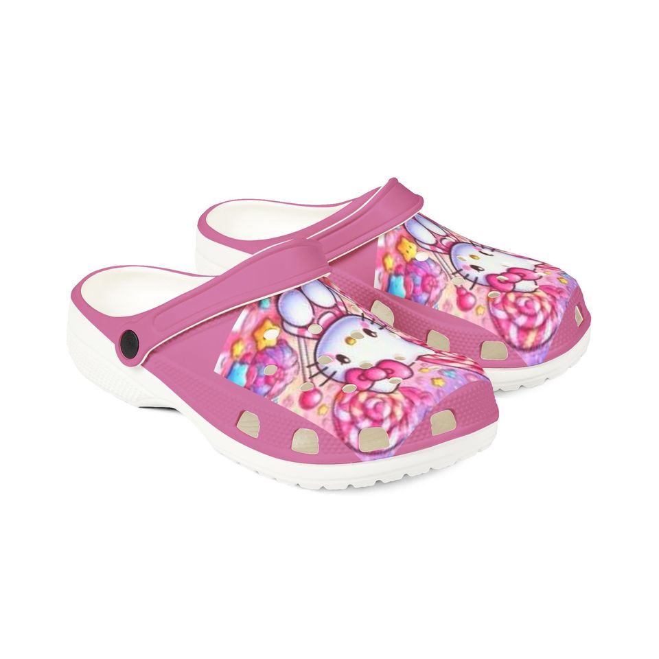 HELLO KITTY pink Clogs